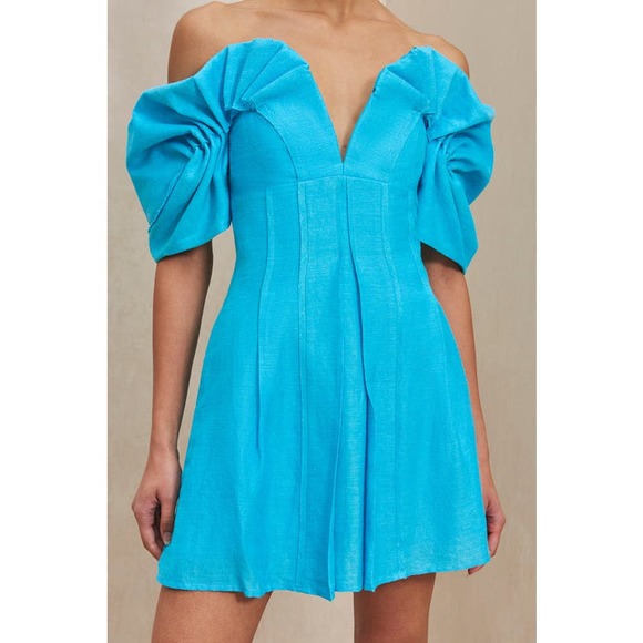 CULT GAIA ASAL DRESS Nile US8 - Picture 5 of 7